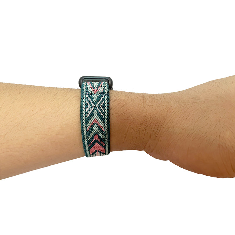 For Huawei Band 7 Stretchy Boho Watch Band Adjustable Elastic Nylon Strap Replacement Wristband For Huawei Band 7 Stretchy Boho Watch Band Adjustable Elastic Nylon Strap Replacement Wristband